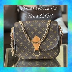 Louis Vuitton Saint Cloud GM Monogram Cros…